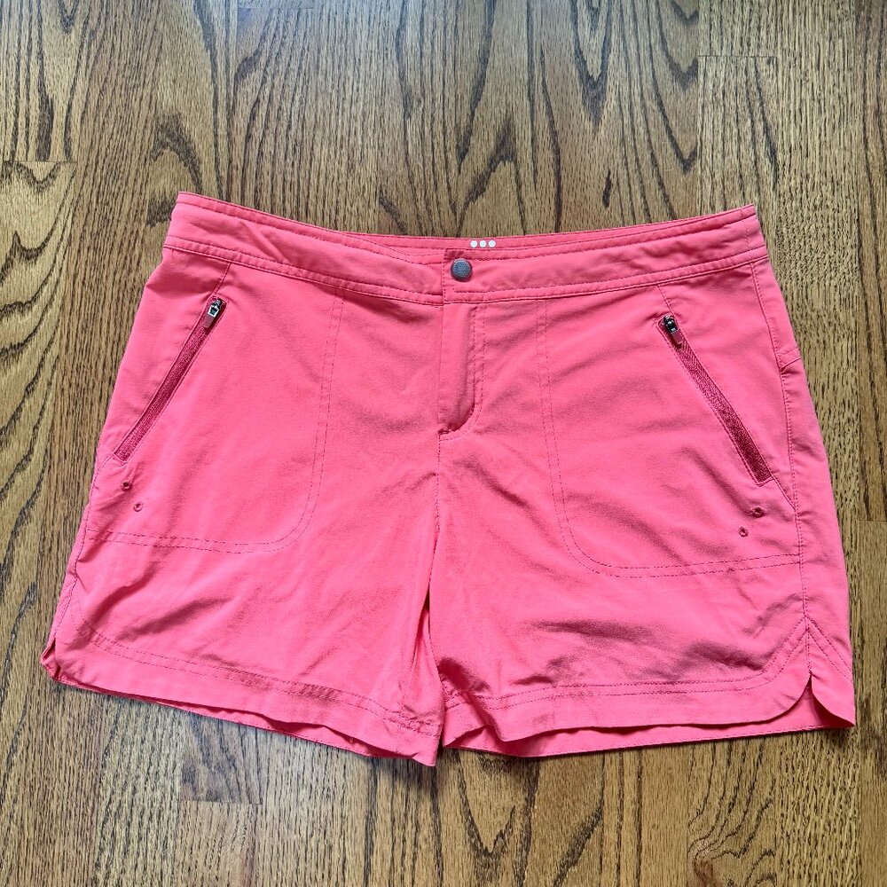 Title Nine Rogue Shorts 5” Women's Size 8 Bright Coral